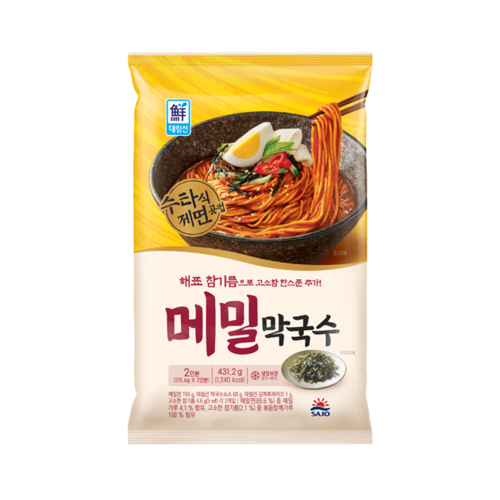 대림선 메밀 막국수 431.2g : 든든푸드