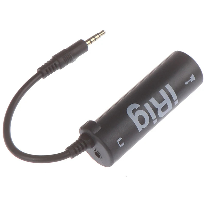 일렉 기타 앰프 전화 오디오 튜너 라인 교체용 인터페이스 Irig 변환기 1 세트 : 엠엔제이02