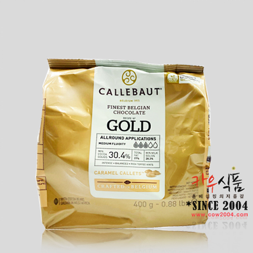 칼리바우트  골드초콜릿  400g : 카우식품베이킹