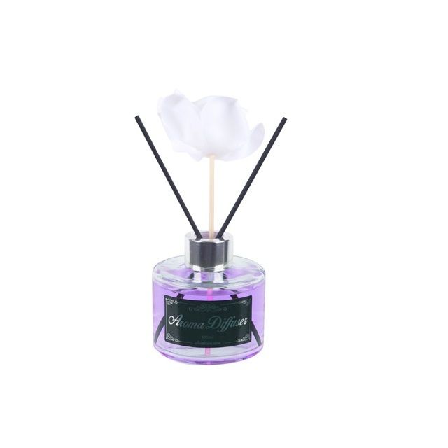 용 방향제 디퓨저 꽃장식 디퓨져 130ml 라벤더 실내 방냄새 좋은냄새 화장실 아로마 : 종종걸음샵