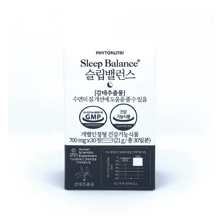 파이토뉴트리 슬립밸런스 700mg x 30정 : 팜팜토어