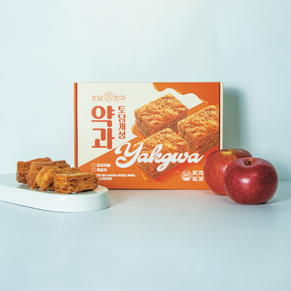 토담 개성약과 선물세트 사과약과 흑임자 : 토담한과