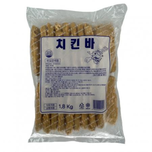 맘모스 치킨바 1.8kg (90gx20개) : 다봄 푸드