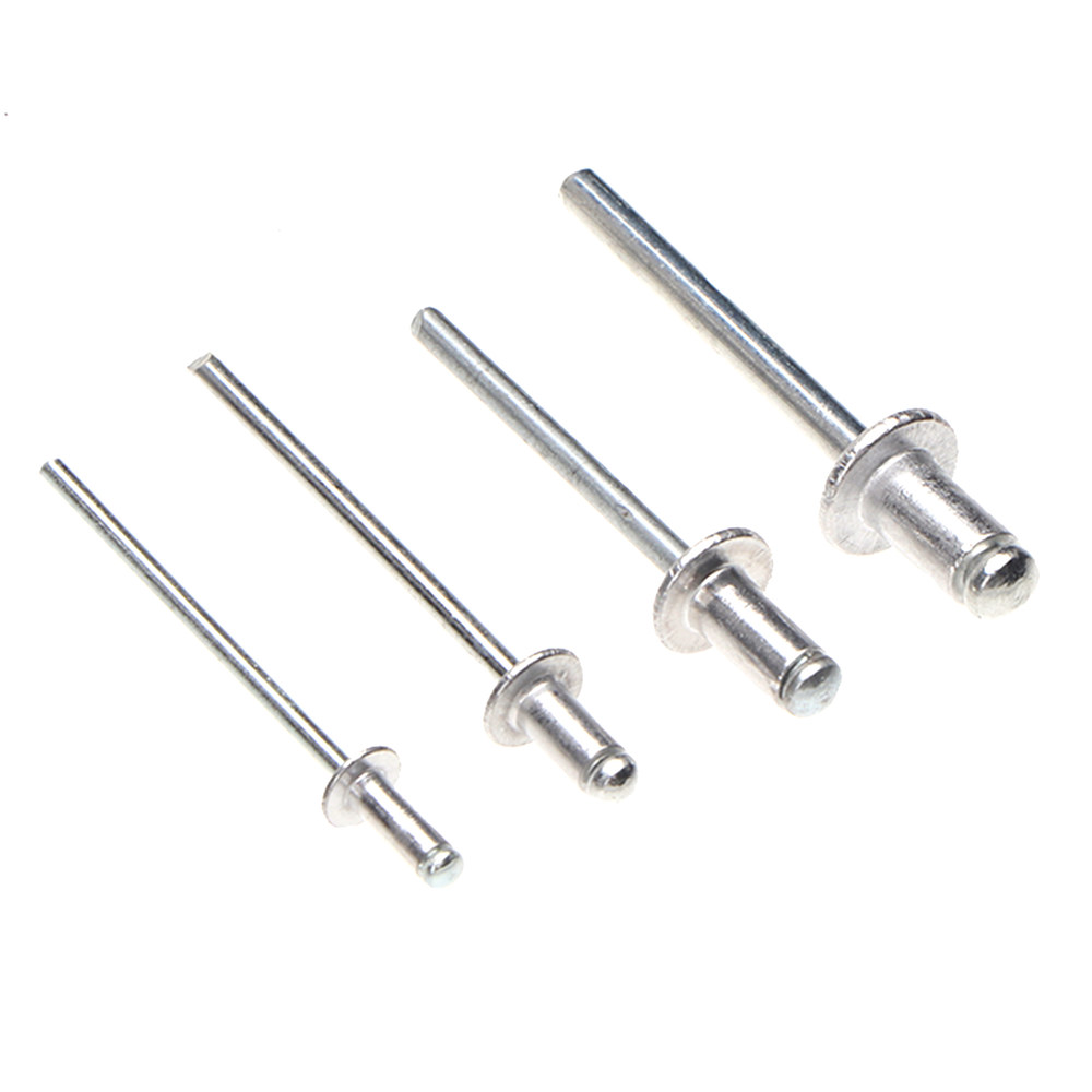 헤비 듀티 리베터 세트, 핸드 2.4, 3.2, 4.0, 4.8mm 리벳 건 키트 P-플라스틱 금속 가죽 차량용 모음 도구, 200 : 사글로리