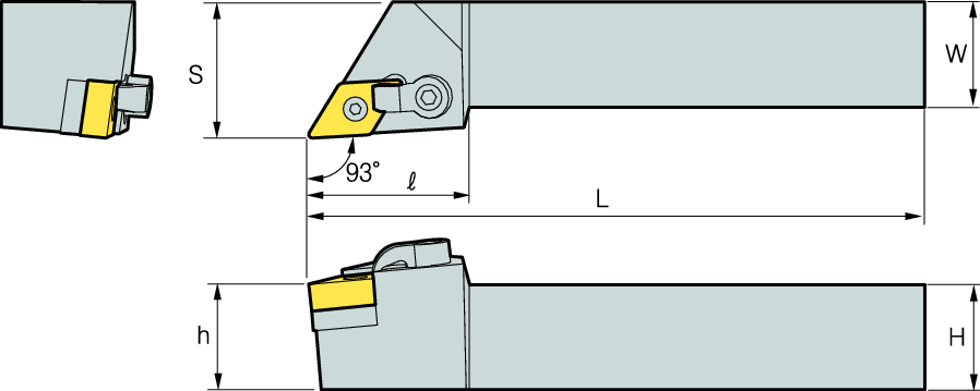 KORLOY 한국야금 MDJNR2525-M15-3 : 조은 상사