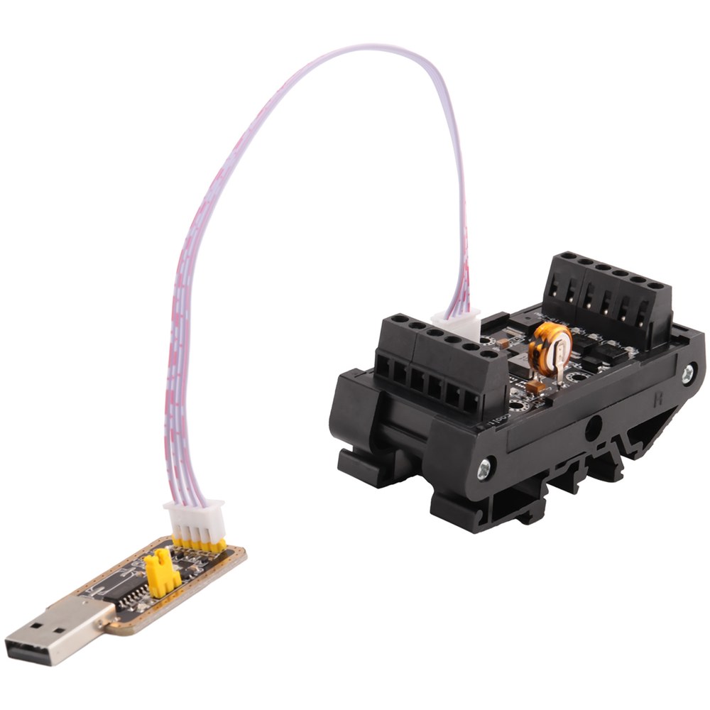 FX N 0MT PLC 산업용 제어 보드 케이스 USB TTL 케이블 PLC 모듈 아날로 : 오프로드로지스