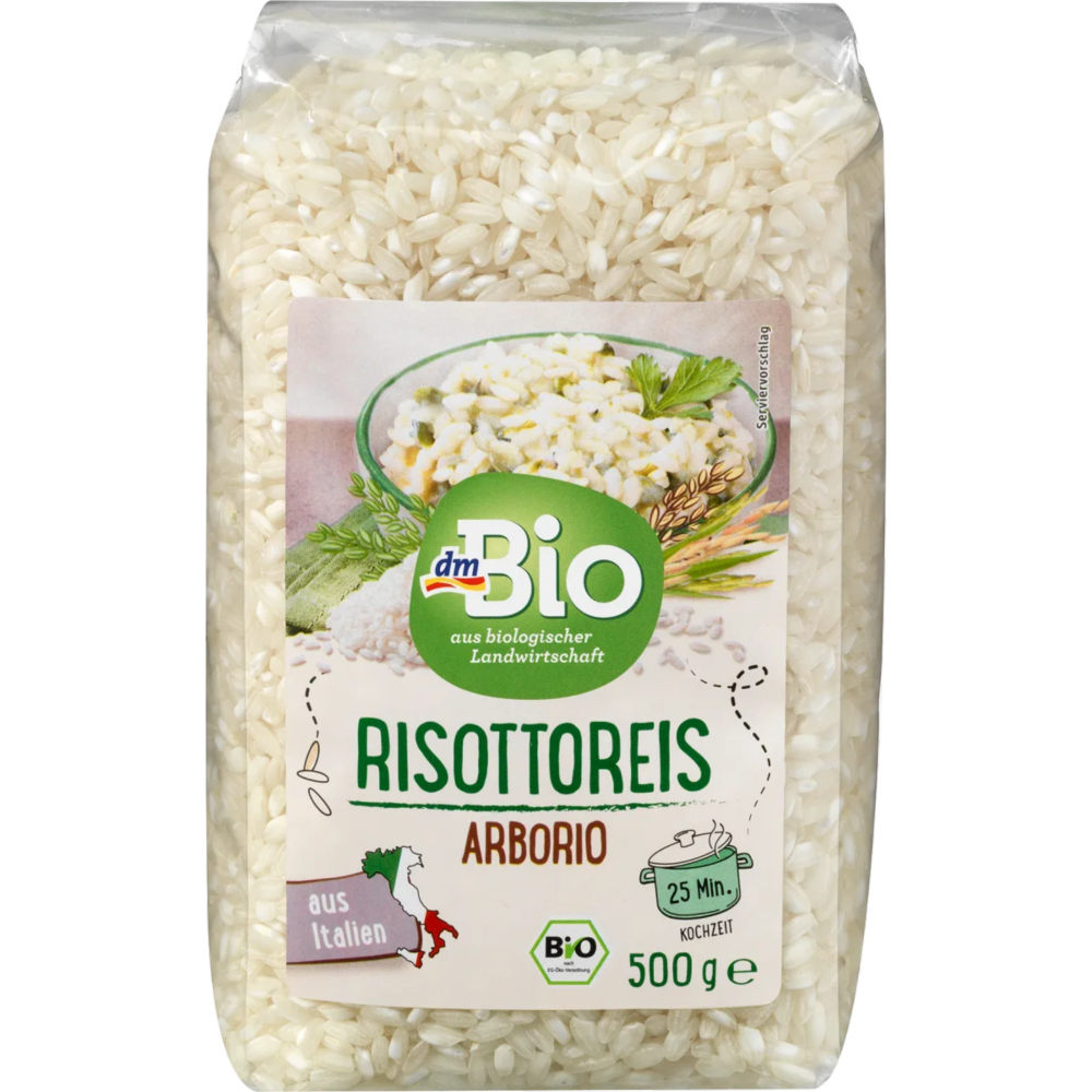 이탈리아 아르보리오 리조또 쌀 dmBio Risottoreis Arborio 500g 5개 : 월드유로샵