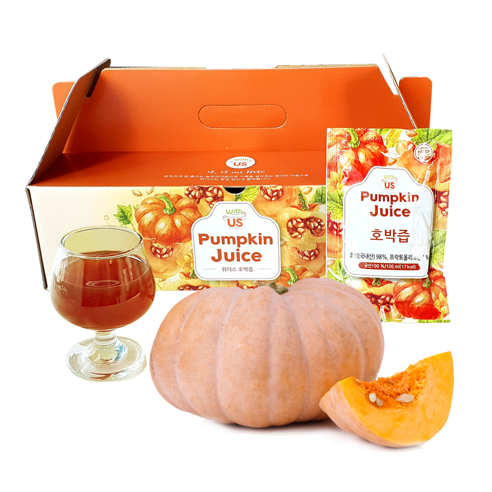 늙은 호박즙 산모 임산부 호박즙 100ml 90개 : 지그미선물