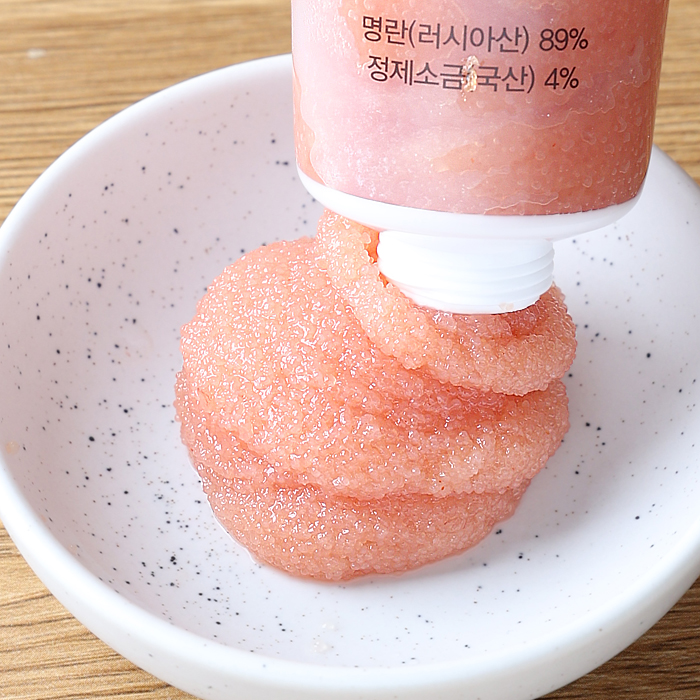 무색소 저염 명란젓 짜먹는 튜브명란 220g 명란젓대용량 파지 800g : 비에스푸드 명란젓