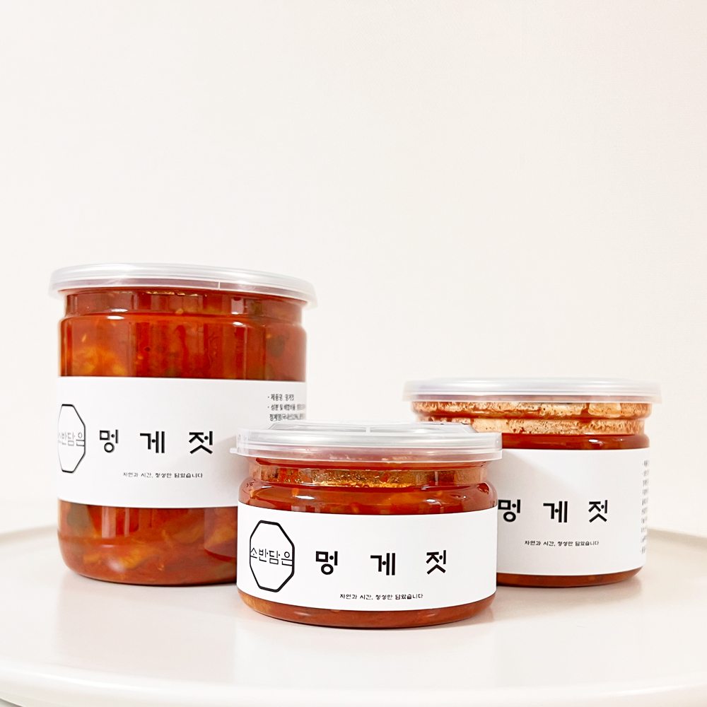 통영 멍게젓갈 300g 강경젓갈 밥도둑 반찬 : 소반담