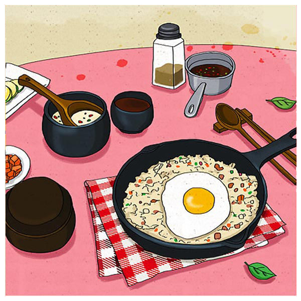 푸드 한식 일식 중식 식당 분식 우동 족발 곱창 순대 치킨 볶음밥 김밥 파르텔 음식 벽지 시트지 롤스크린 : 으뜸데코