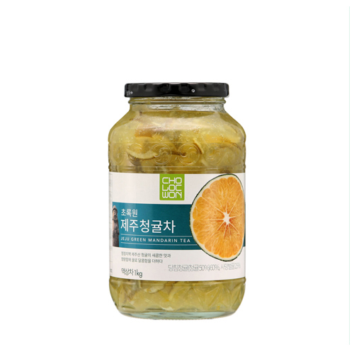 초록원 제주청귤차 1kg : 우드커피