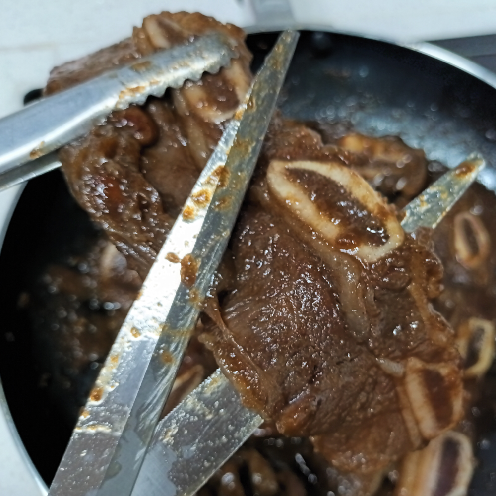 착한 LA갈비 500g 양념갈비 소갈비 명절음식 온가족 고기반찬 혼술 혼밥 부담없이 푸짐하게 : 고기반찬 푸짐하게 달미푸드