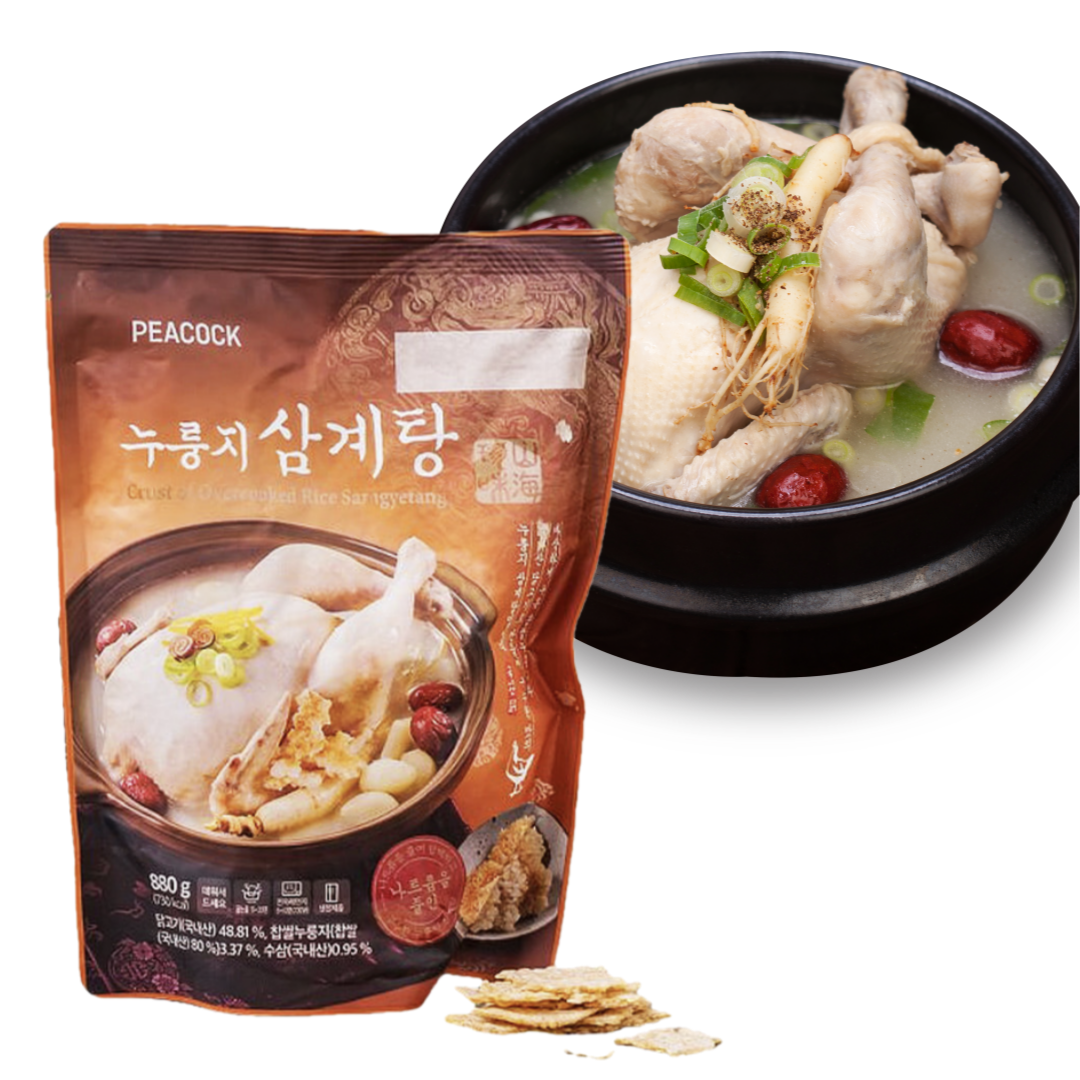 누룽지 삼계탕 원팩 880g 복날 닭백숙 누룽지백숙 : 룩앳유 Look at U