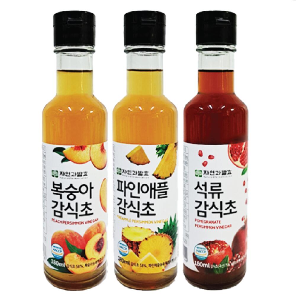 파인애플식초 감식초 복숭아감식초 석류 자연발효 : JHJ몰