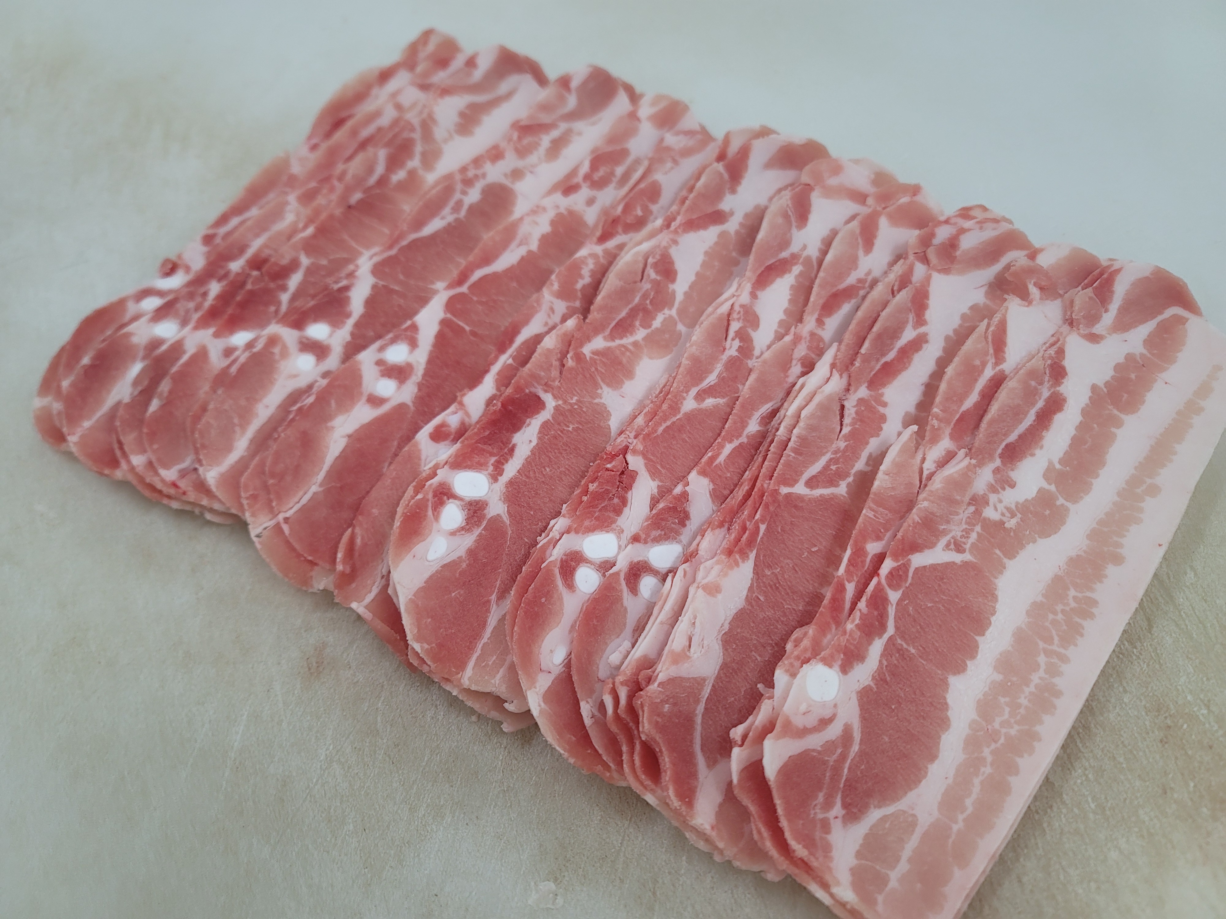 국산급 맛 보장 대용량 대패삼겹살 2kg 수입 돼지고기 냉동삼겹살 삼겹살 : 바라던