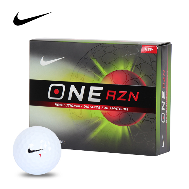 나이키 ONE RZN 3피스 골프공 화이트 12구 : 그라운드엠