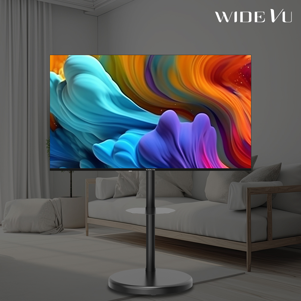 와이드무빙뷰 삼탠바이미 셋트 139cm UHD 4K 스마트 이동식 TV 중소바이미 삼텐바이미 셀프설치가능 : 와이드뷰