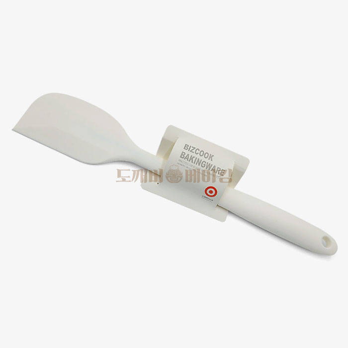 실리콘 통주걱 특대 36cm 화이트 베이킹주걱 반죽용 깔끔이 : 도깨비베이킹