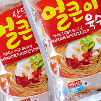 물회육수 340g 10인분 얼큰이 물회 냉면 냉짬뽕 육수 소스 : 바로마켓365