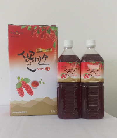 산골미소 오미자청 1000mL /2P 거창오미자영농조합 : 거창오미자영농조합법인