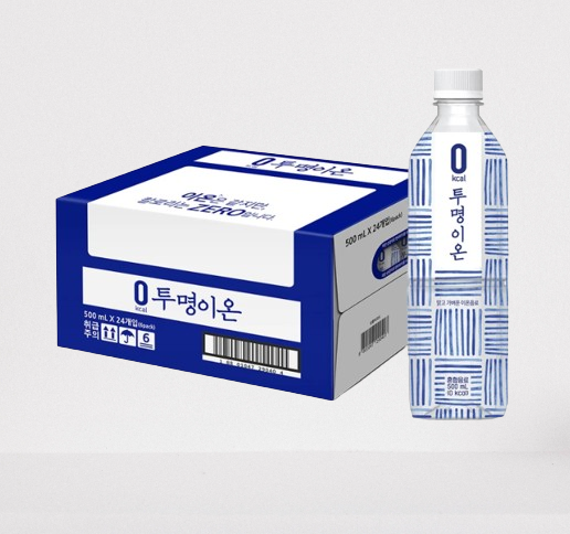 동원 투명이온 제로 500ml 24개 : JES SHOP