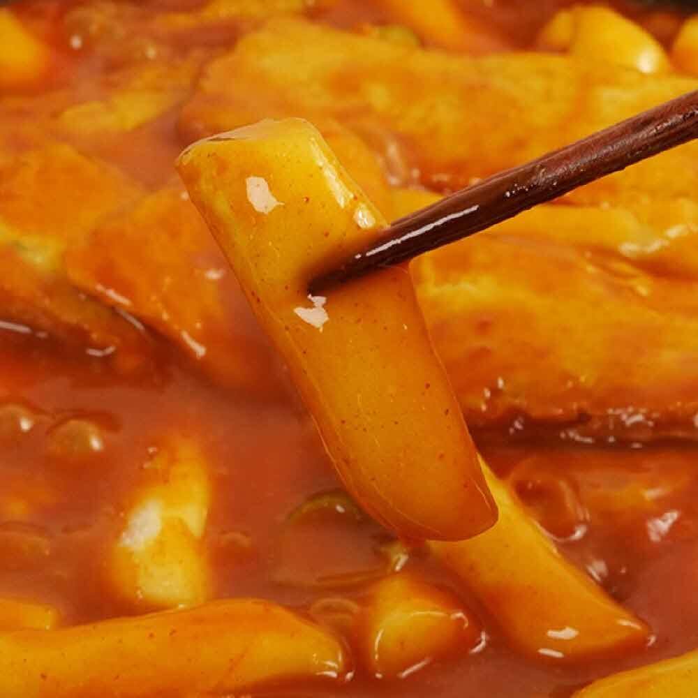 떡볶이 밀키트 순한맛 밀떡 국물떡볶이 매운맛 430g : 럭키투데이365