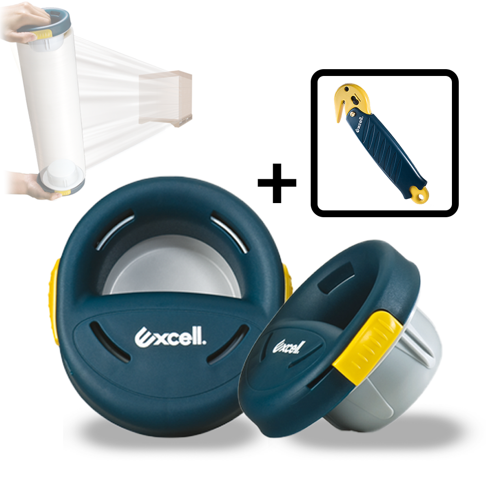 EXCELL 스트레치필름 파렛트 파레트 수동 핸드 랩핑기 : 아신티엔에프