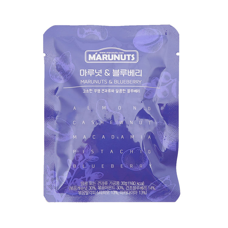 마루넛&블루베리- 하루 견과 30g(14개입) : 마루넛