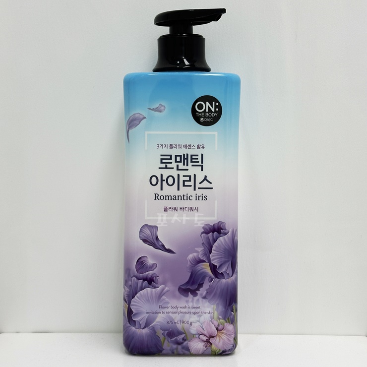 온더바디 플라워 로맨틱 아이리스 바디워시 900ml : 포사도