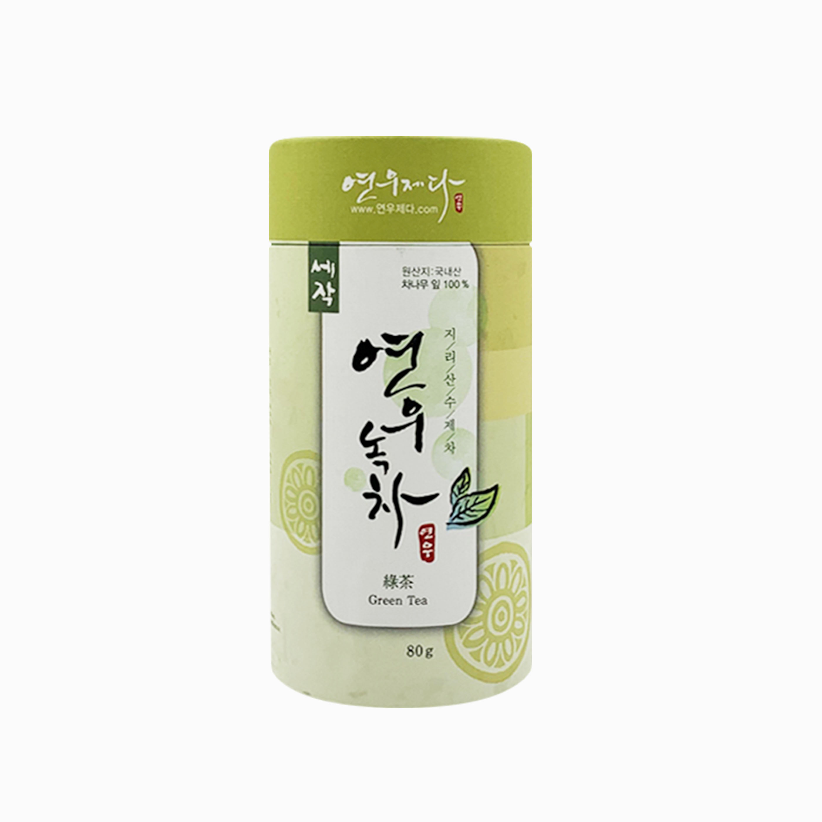 [2025 햇차] 연우제다 하동 녹차 세작 80g : 연우제다