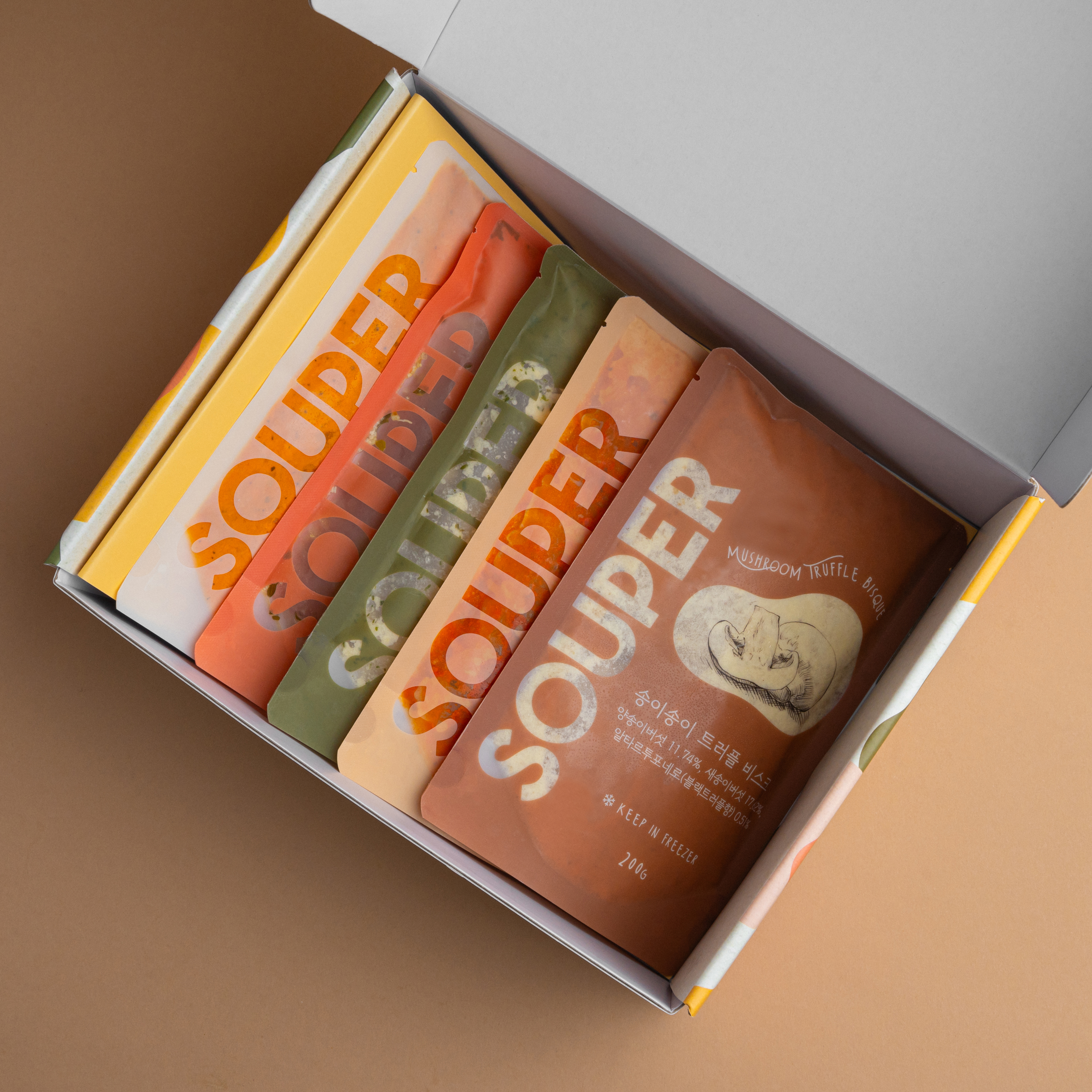 SOUPER 수프 5종 선물 세트 : 수퍼 SOUPER