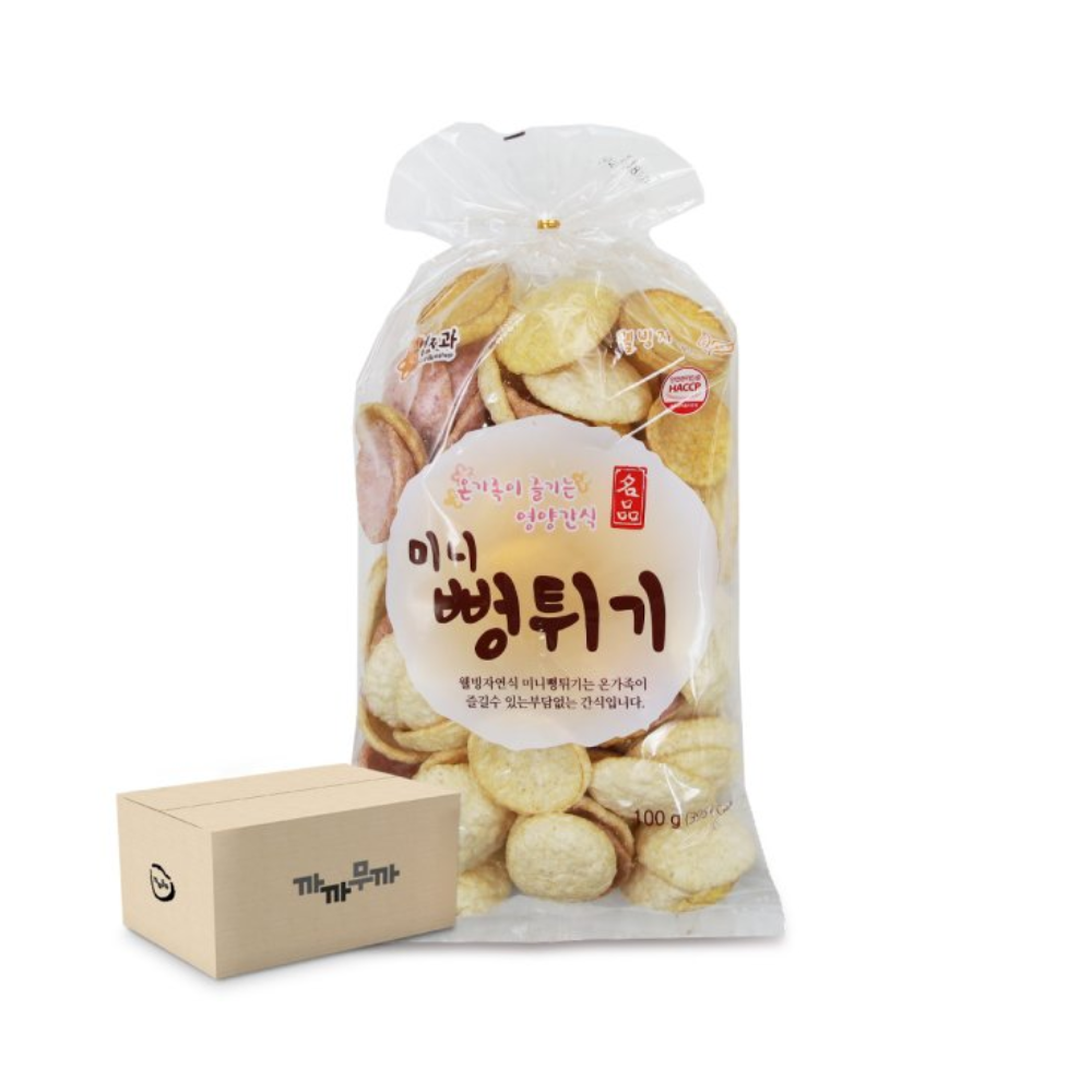 (004) 근영제과 미니뻥튀기 100g 1박스-10개 : 제이몰 스토어