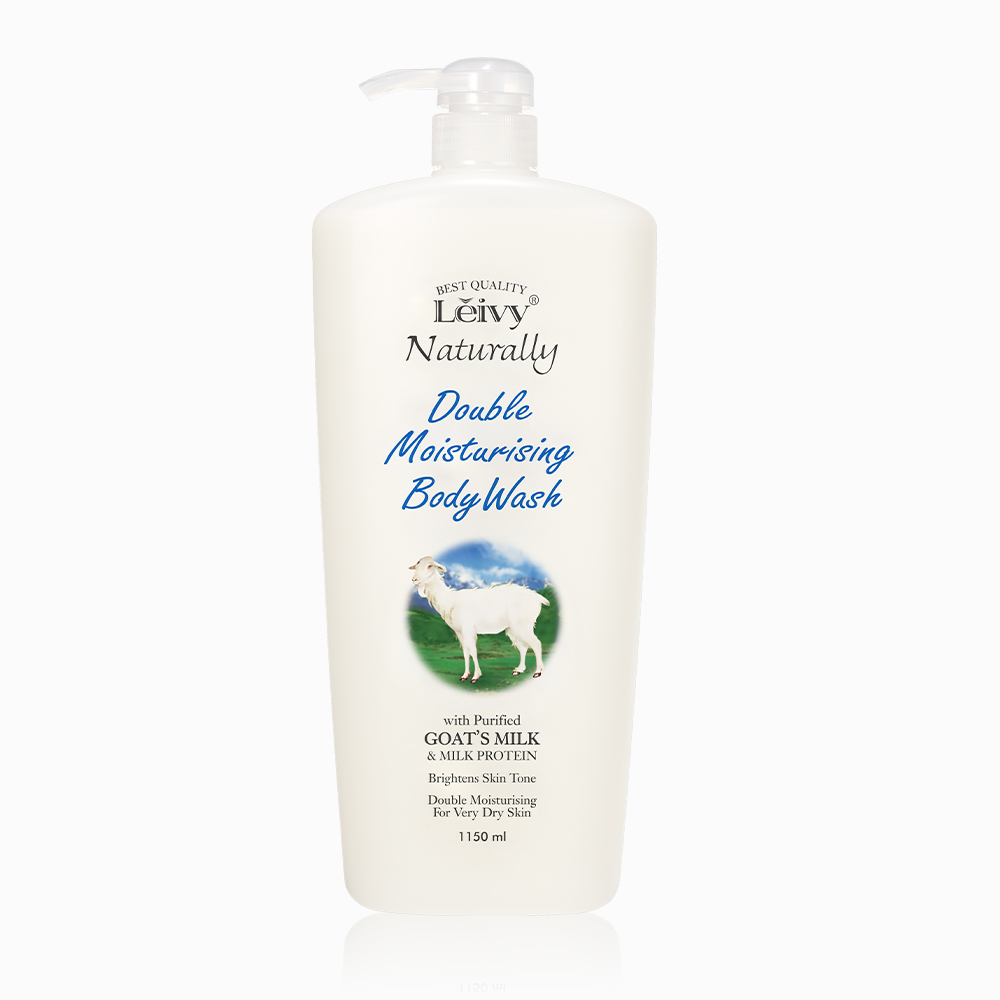 레이비 산양유 바디워시 1150ml+바디스크럽 400g 2종 세트 : 레이비 LEIVY