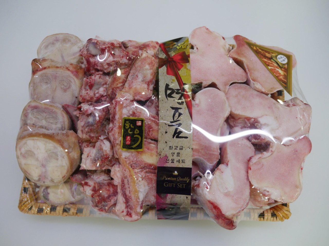 한우 몸보신 사골 우족 선물셋트각 1개씩 배송 : 정육맨Butcher Man