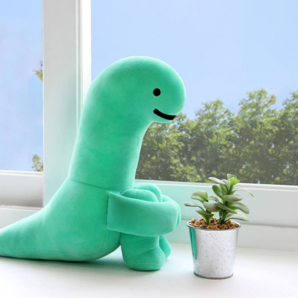 조구만인형 공룡 아기 애착 수면 큰 대형 캐릭터 시팅 인형 브라키오 35cm : 단짝꿍