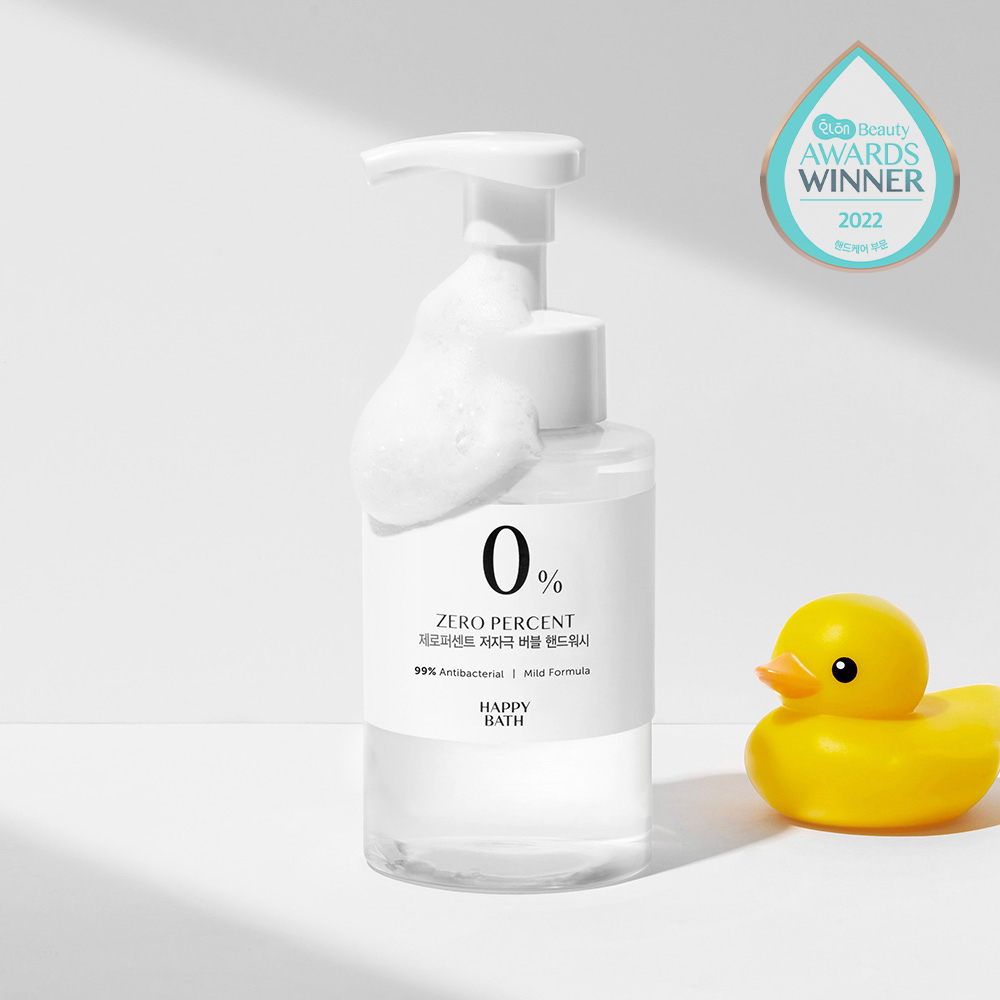 해피바스 제로퍼센트 온가족 저자극 버블 핸드워시 500ml 1입+1입 : 아모레퍼시픽몰 헤어바디