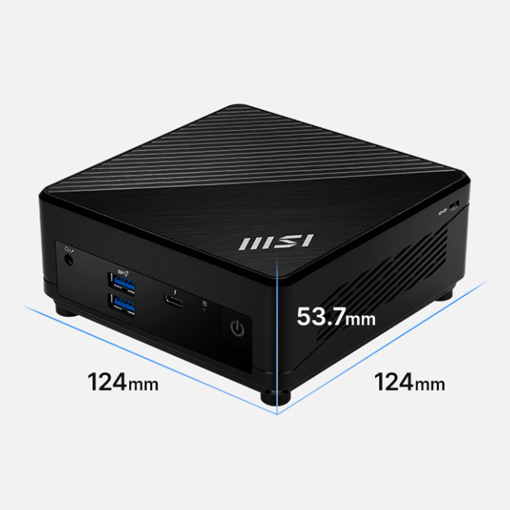 MSI 고사양 미니pc Cubi5 12M 인텔 i5 베어본 컴퓨터 본체 사무용 주식용 : MSI공식몰
