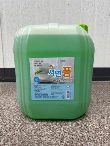 서연퐁 대용량 서연크린테크 주방세제 주방세척제 식당 설거지 연성세제 크린몰 : cs jungin몰