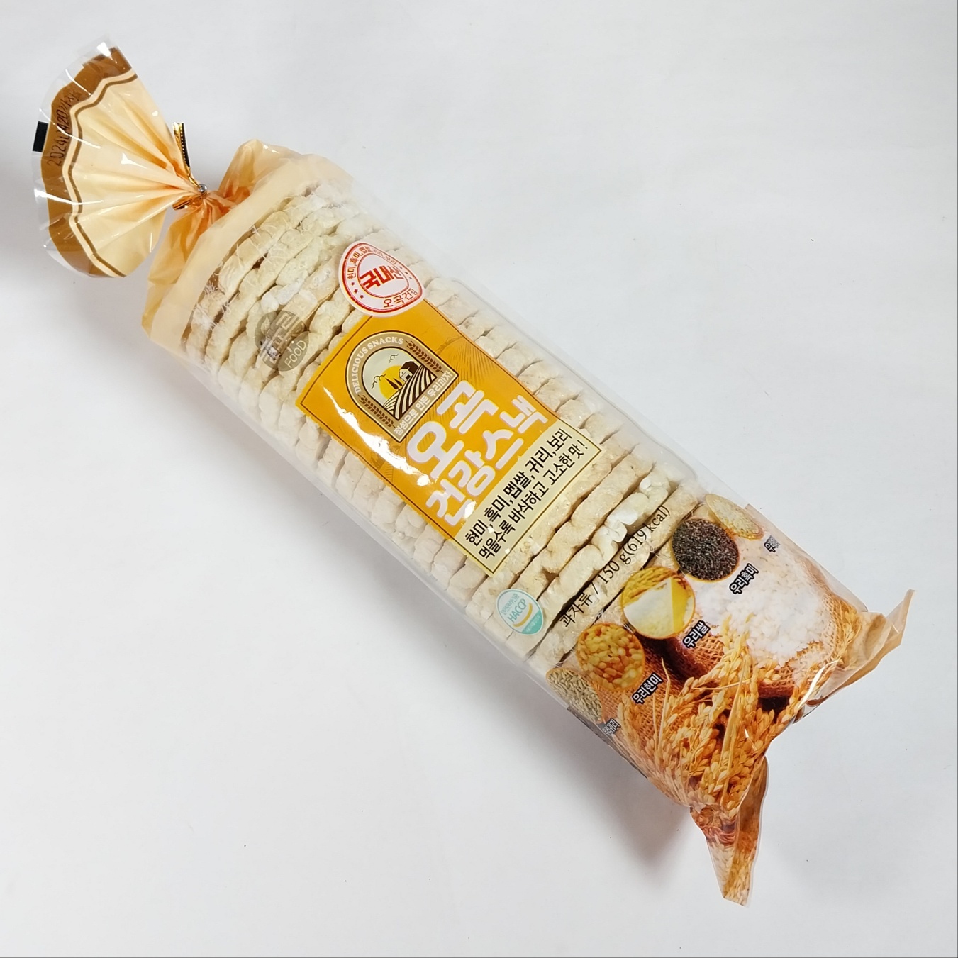 오곡건강스낵 150g  X 10봉 (무료배송) 늘푸른식품  전통과자 뻥과자 : 세진유통물류