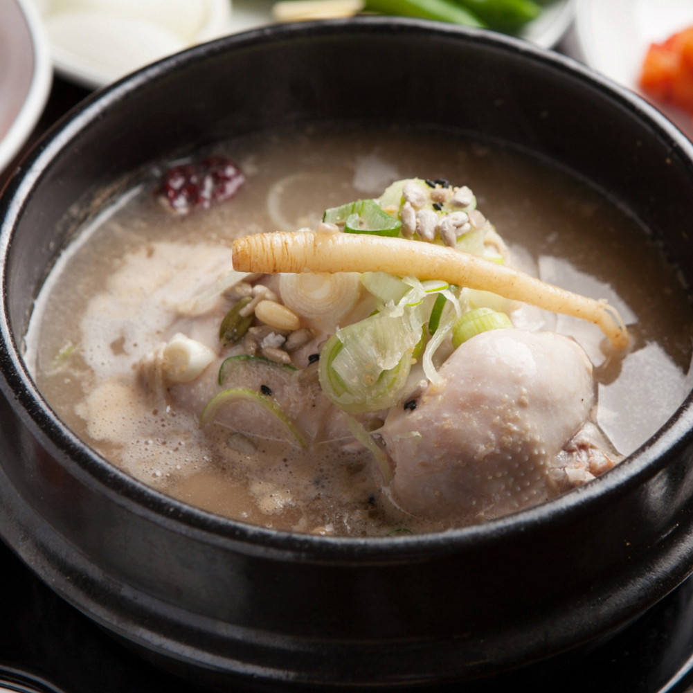 한방 찹쌀 삼계탕 닭백숙 : 해피해요