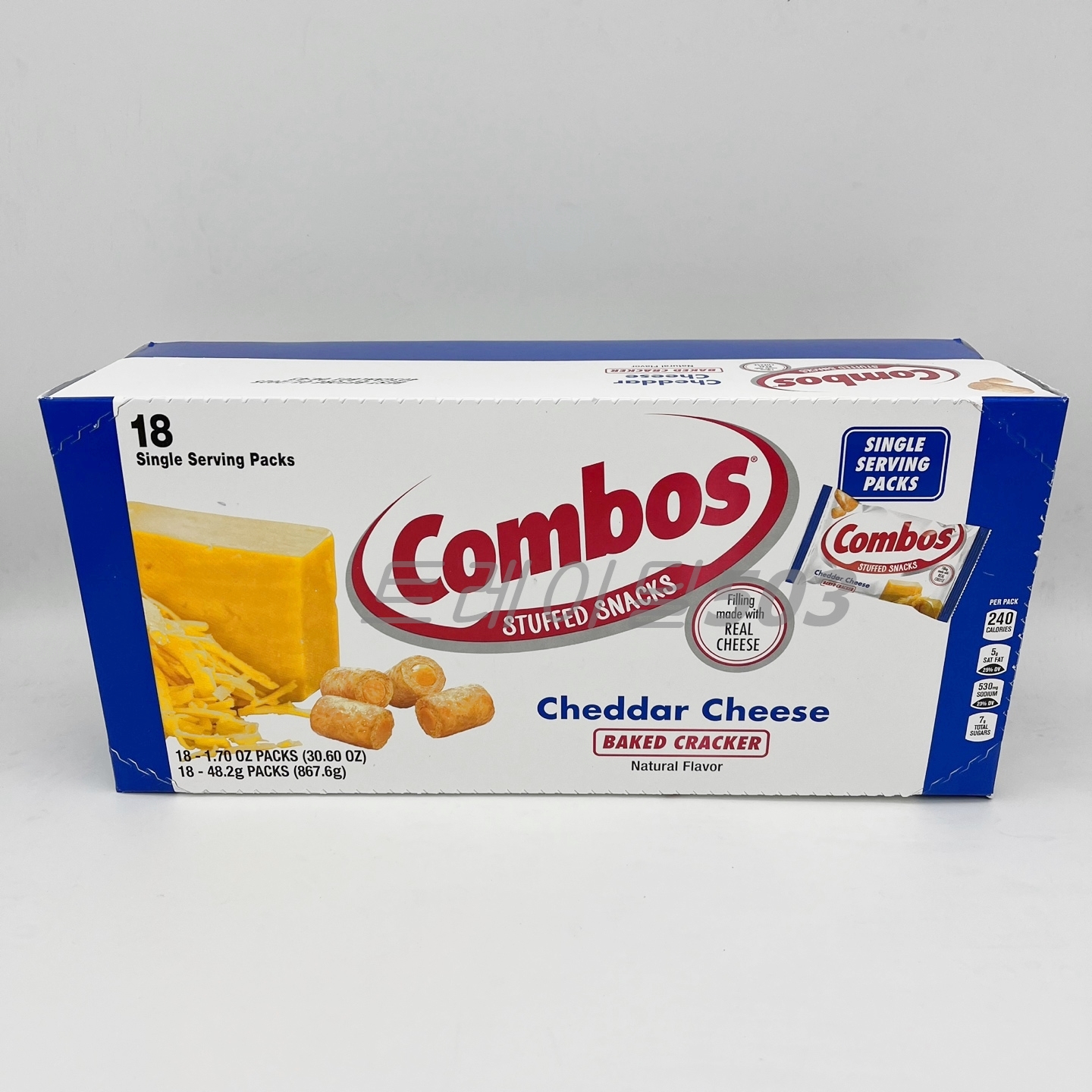 콤보스 체다치즈 크래커 48g X18봉 코스트코 대용량 과자 안주 : 트레이딜503