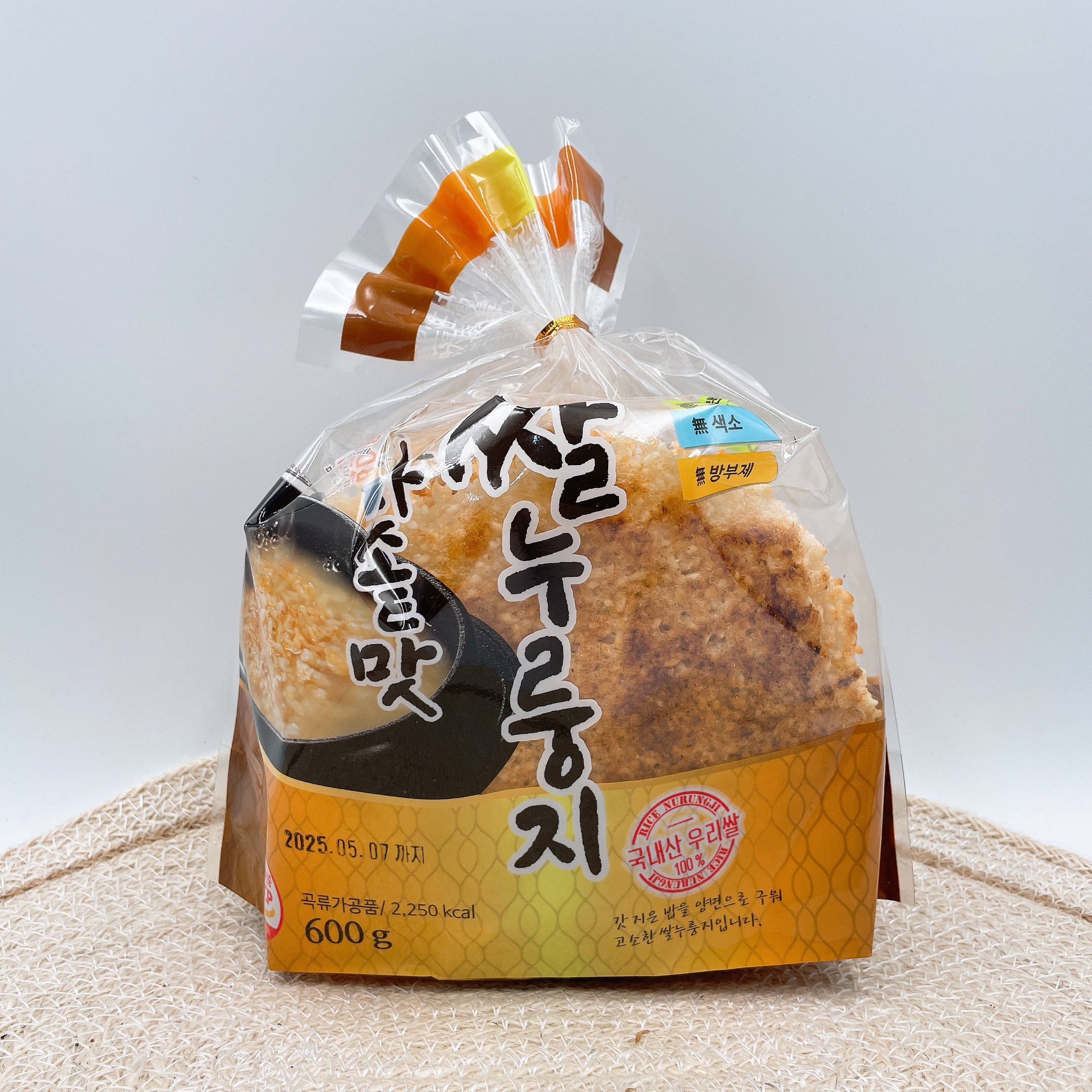 밥달라스 가마솥맛쌀누룽지 600g : 나물천지농산