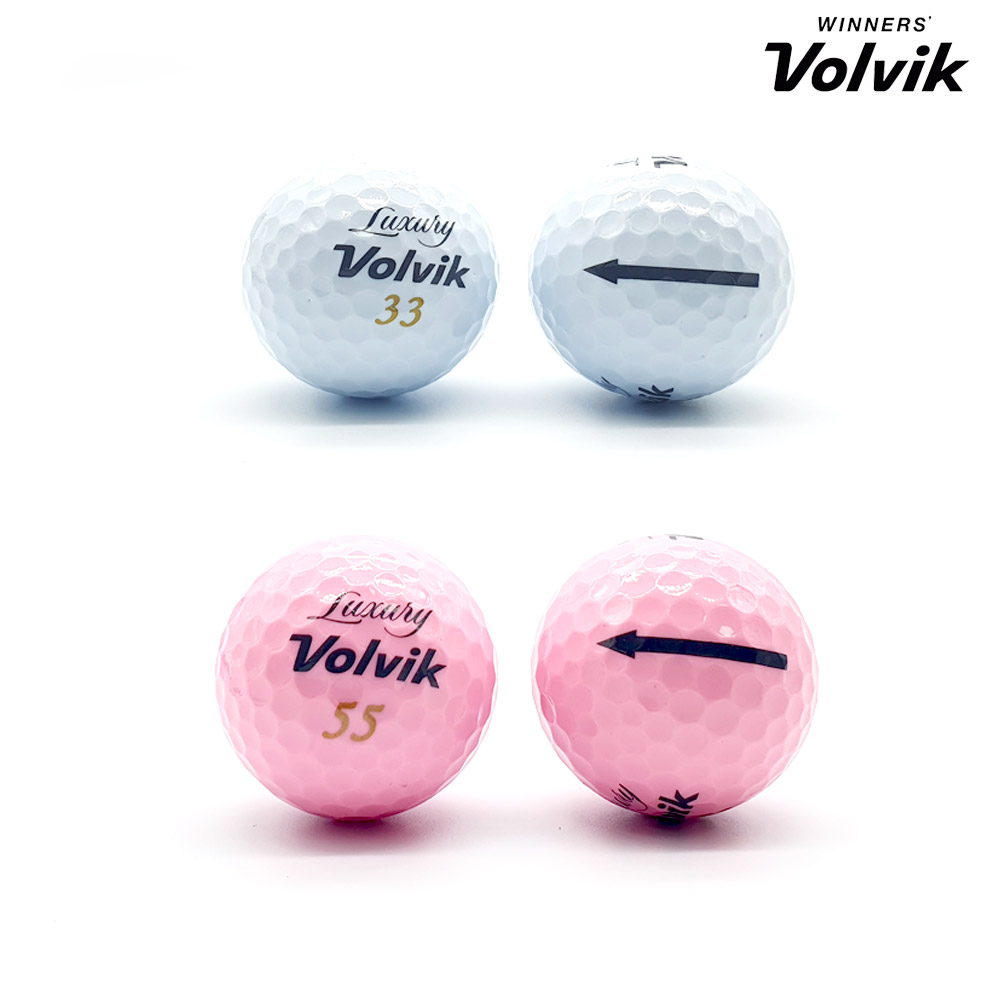 1+1 VOLVIK 볼빅 럭셔리 4피스 듀얼코어 골프볼 12구+12구 골프공 선물행사 : 골프마루