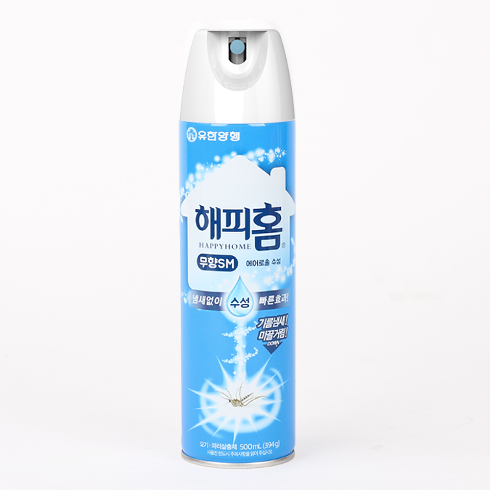 해피홈 수성 (무향) 500ml x 24개(1박스)  : 에이스쇼핑