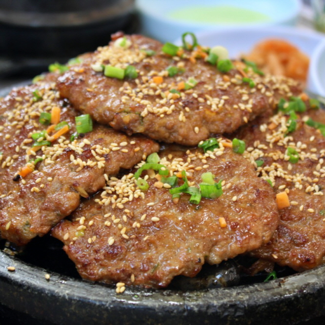 수제 갈빗살 떡갈비 한우 한돈 2:1 황금비율 간편요리 : 파머스트레이더