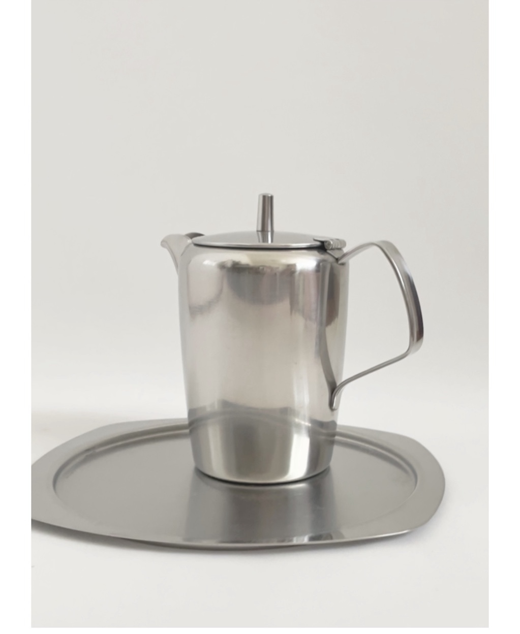 [vintage] OLD HALL 1940-1950 Stainless Teapot 영국 올드홀 스테인리스 티팟 커피팟 : gardr 아더