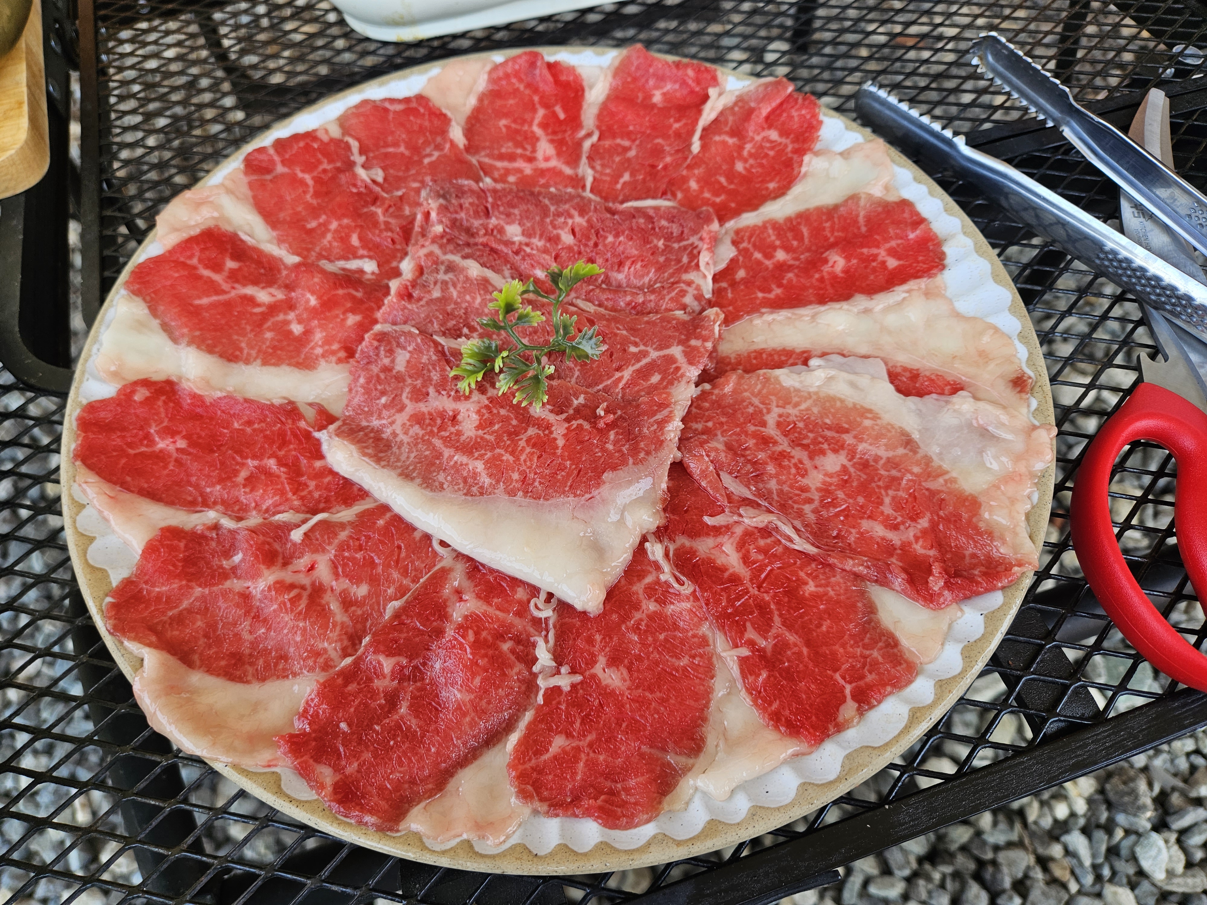 한우 차돌박이 원뿔 투뿔 500g 1kg 구이 숙주볶음 된장찌개용 청년고기 : 청년고기