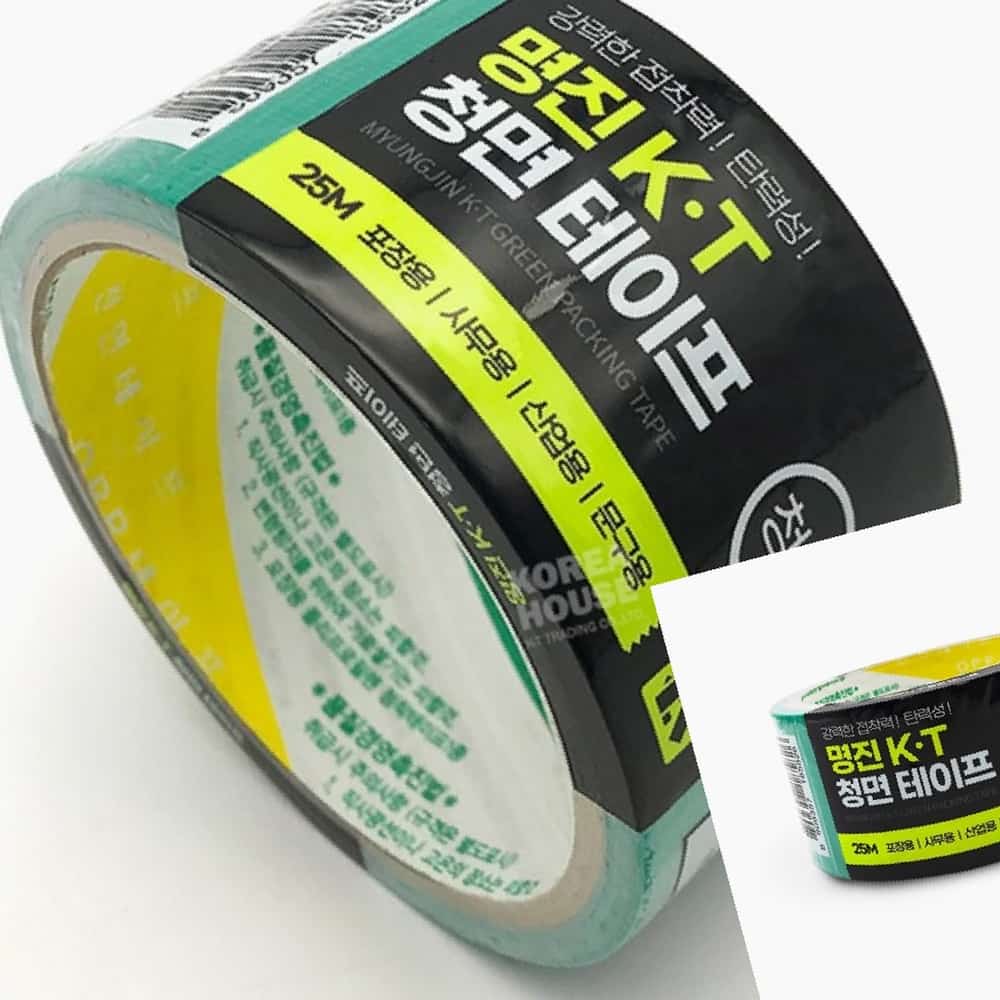 청면 테이프 48mm x 25M 박스테잎 청테잎 청테이프 : 지해유통