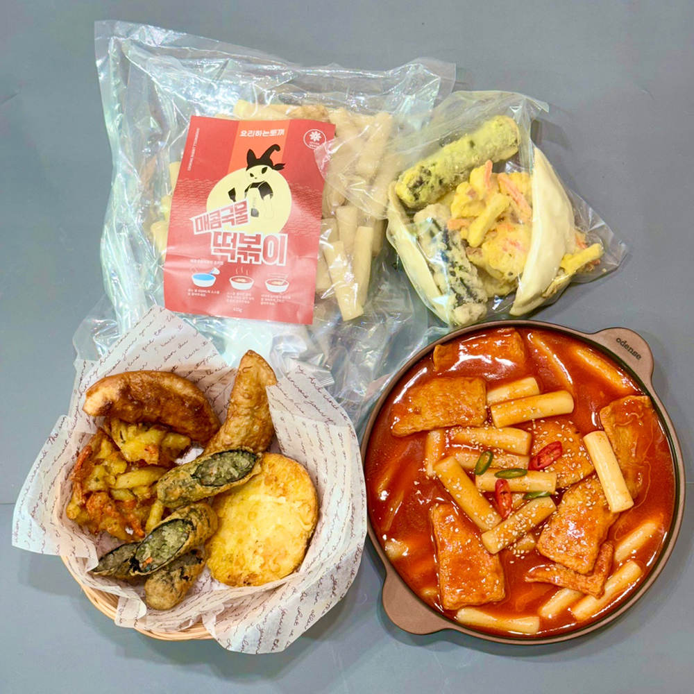 떡볶이밀키트 밀떡 국물떡볶이 국민학교떡볶이 원조방촌시장 2인분 : 레알마트